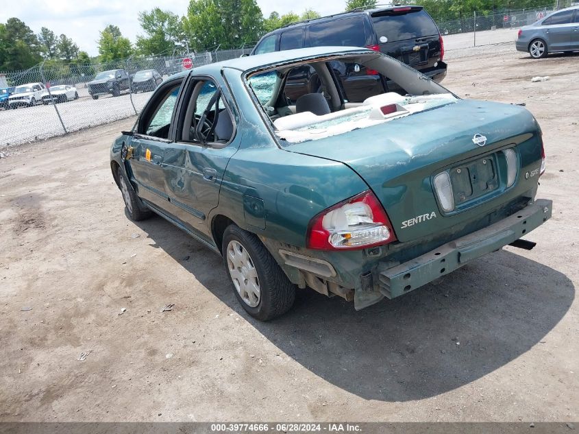 3N1CB51D4YL354272 | 2000 NISSAN SENTRA