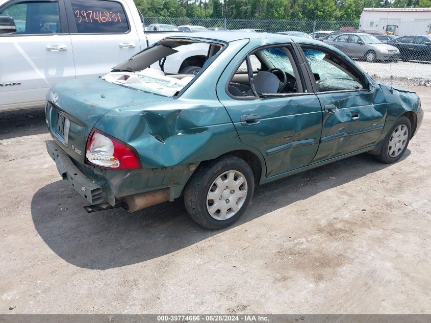 3N1CB51D4YL354272 | 2000 NISSAN SENTRA