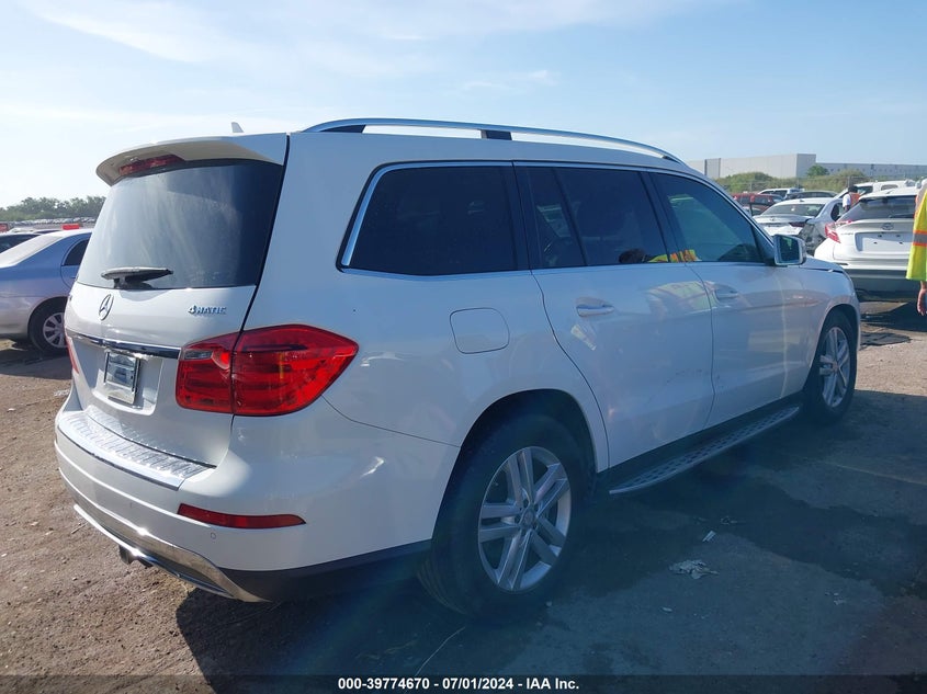 2014 Mercedes-Benz Gl 450 4Matic VIN: 4JGDF7CE6EA431049 Lot: 39774670