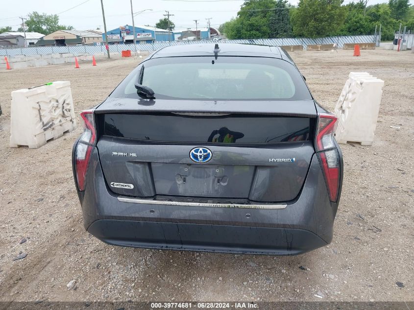 2017 Toyota Prius Three VIN: JTDKARFU3H3542904 Lot: 39774681