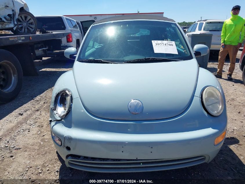 2004 Volkswagen New Beetle Gl VIN: 3VWBM31Y74M350017 Lot: 39774700