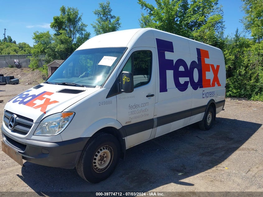 2012 Mercedes-Benz Sprinter 2500 High Roof VIN: WD3PE8CB0C5707760 Lot: 39774712