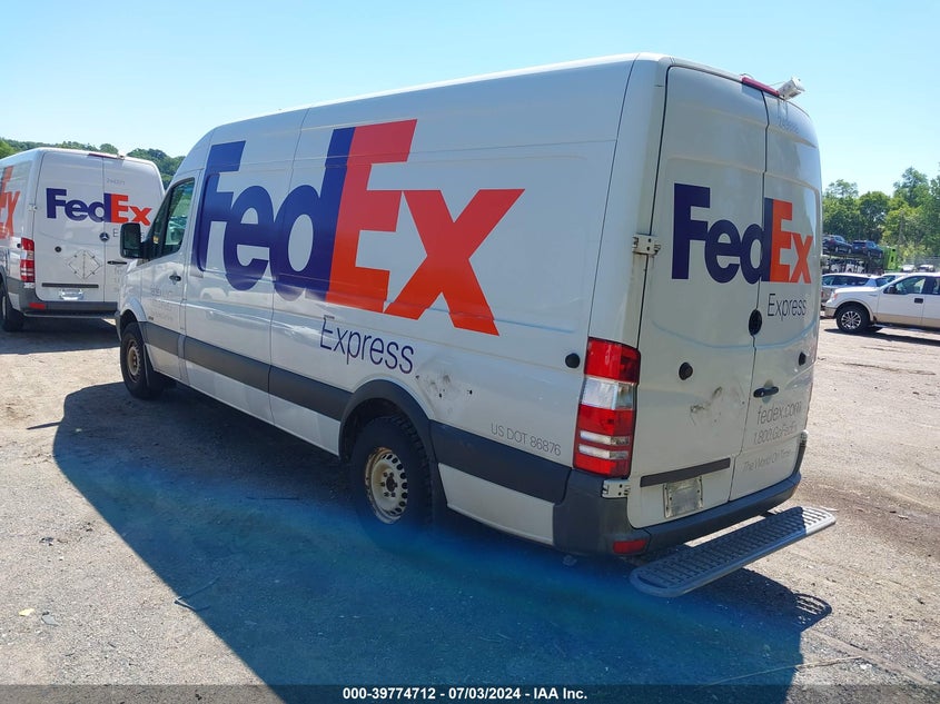 2012 Mercedes-Benz Sprinter 2500 High Roof VIN: WD3PE8CB0C5707760 Lot: 39774712