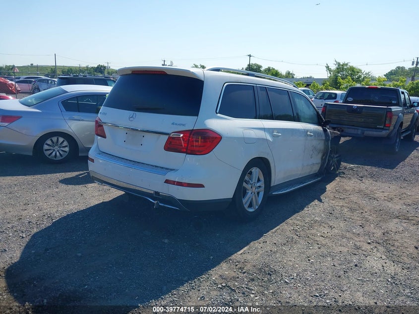 2015 Mercedes-Benz Gl 450 4Matic VIN: 4JGDF6EE4FA497737 Lot: 39774715