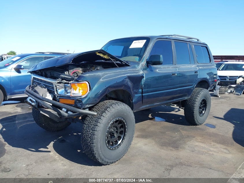 1996 Toyota Land Cruiser Hj85 VIN: JT3HJ85J3T0127690 Lot: 39774737