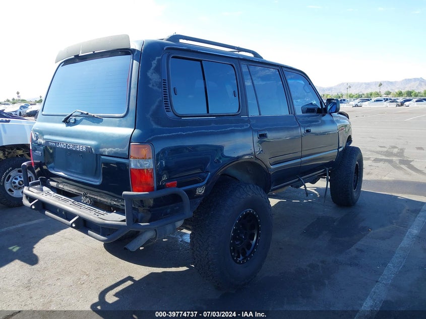 1996 Toyota Land Cruiser Hj85 VIN: JT3HJ85J3T0127690 Lot: 39774737