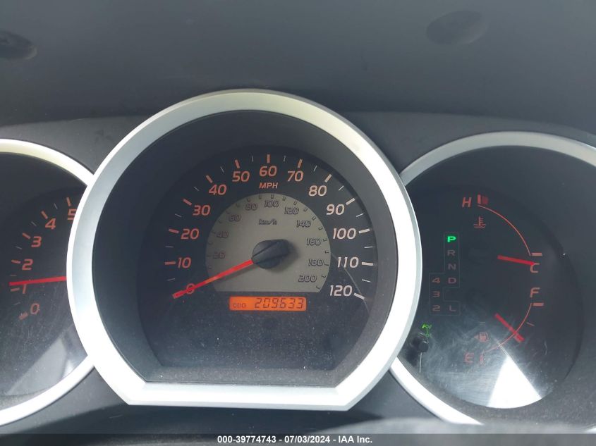 2006 Toyota Tacoma Base V6 VIN: 5TELU42N96Z278647 Lot: 39774743