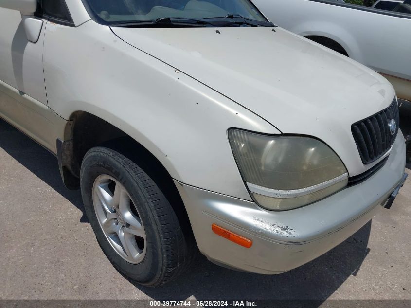 1999 Lexus Rx 300 VIN: JT6HF10U3X0072368 Lot: 39774744