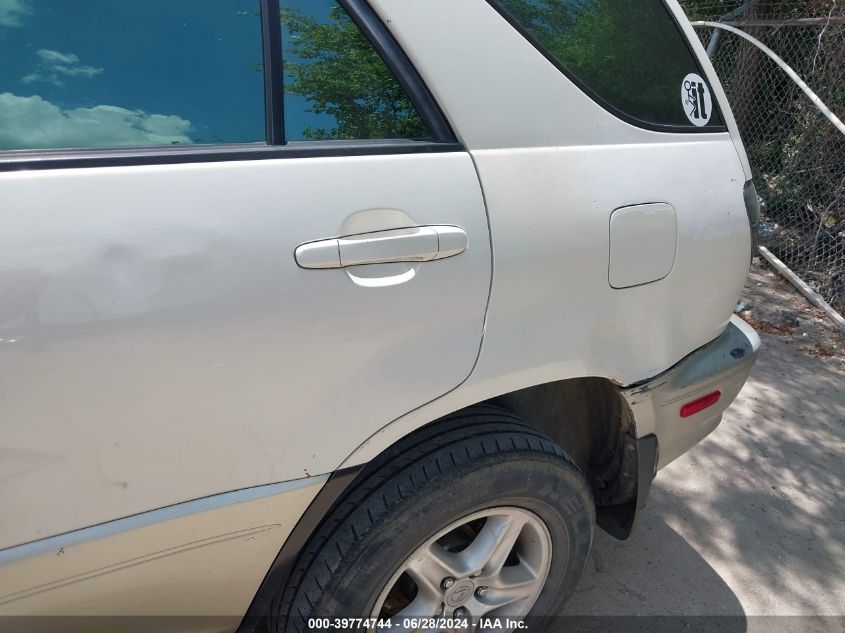 1999 Lexus Rx 300 VIN: JT6HF10U3X0072368 Lot: 39774744