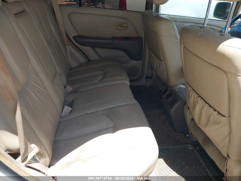 1999 Lexus Rx 300 VIN: JT6HF10U3X0072368 Lot: 39774744