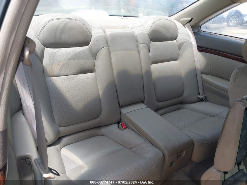 2002 Acura Cl 3.2 Type S VIN: 19UYA42622A003361 Lot: 39774747