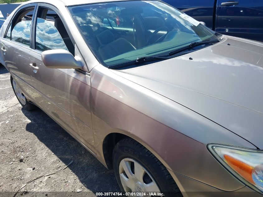 2004 Toyota Camry Le VIN: 4T1BE32K74U900544 Lot: 39774764