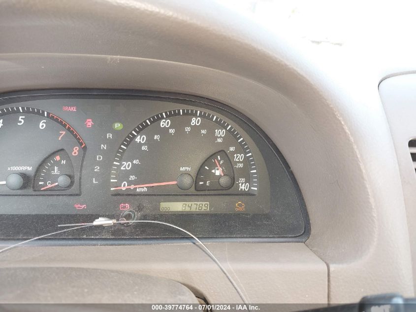 2004 Toyota Camry Le VIN: 4T1BE32K74U900544 Lot: 39774764