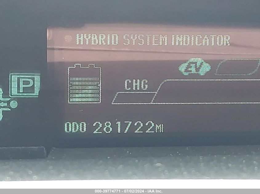 2015 Toyota Prius Two VIN: JTDKN3DU9F0416355 Lot: 39774771