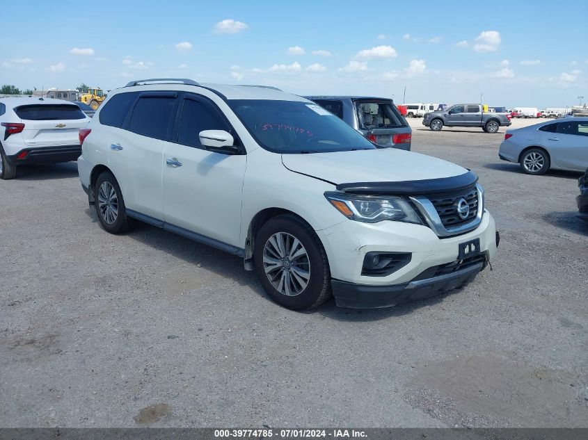 5N1DR2MN2HC637163 2017 Nissan Pathfinder Sl