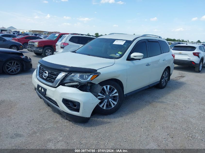 5N1DR2MN2HC637163 2017 Nissan Pathfinder Sl