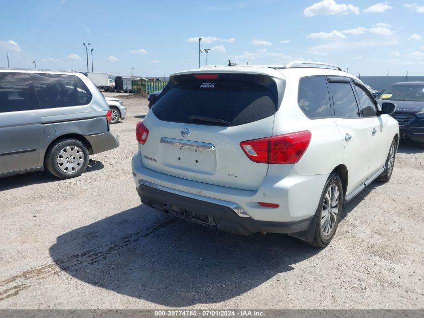 5N1DR2MN2HC637163 2017 Nissan Pathfinder Sl