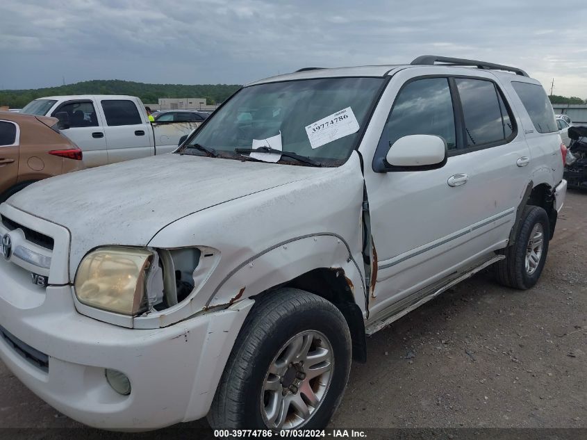 2006 Toyota Sequoia Limited VIN: 5TDBT48A46S270634 Lot: 39774786