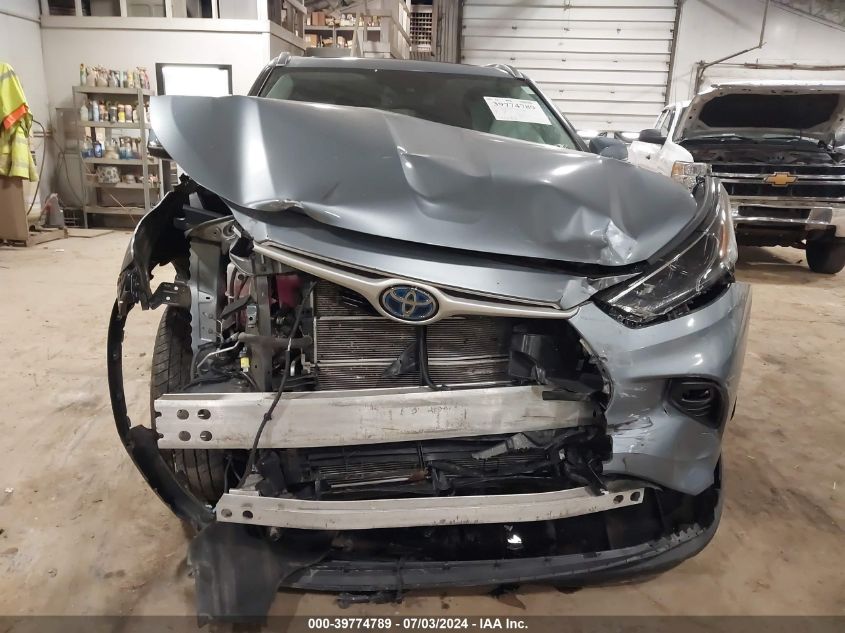 5TDHBRCH2MS064983 2021 Toyota Highlander Hybrid Xle