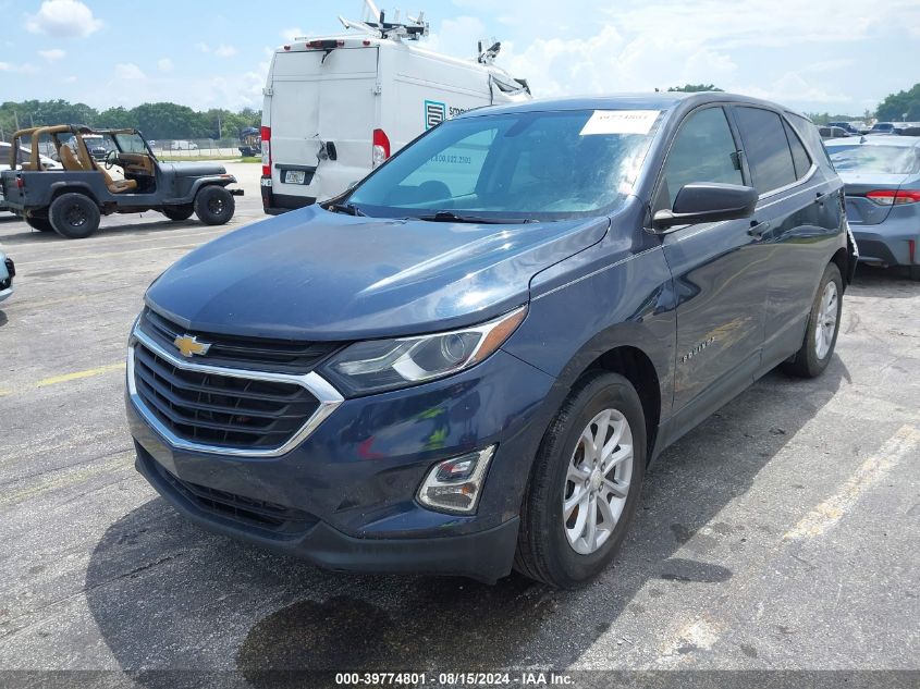 2018 Chevrolet Equinox Lt VIN: 3GNAXJEV4JS543119 Lot: 39774801