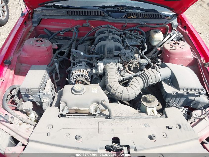 2007 Ford Mustang V6 Deluxe/V6 Premium VIN: 1ZVFT84NX75287184 Lot: 39774804