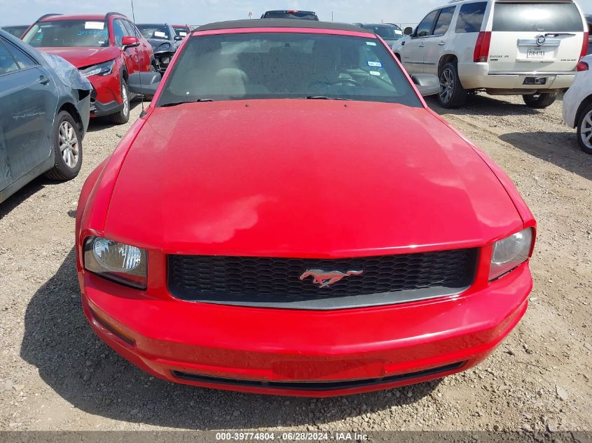 2007 Ford Mustang V6 Deluxe/V6 Premium VIN: 1ZVFT84NX75287184 Lot: 39774804