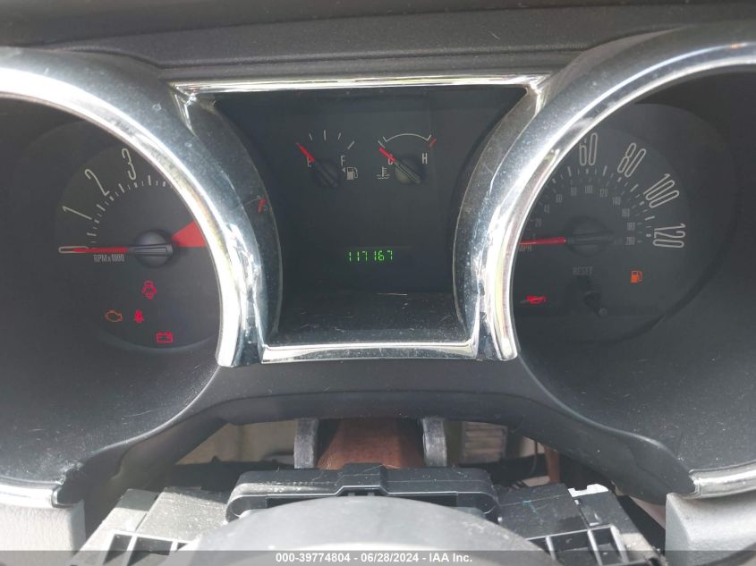 2007 Ford Mustang V6 Deluxe/V6 Premium VIN: 1ZVFT84NX75287184 Lot: 39774804