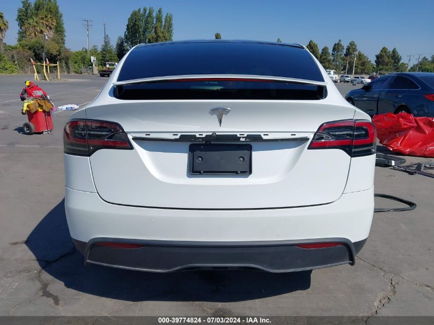 2022 Tesla Model X Dual Motor All-Wheel Drive VIN: 7SAXCBE53NF362843 Lot: 39774824