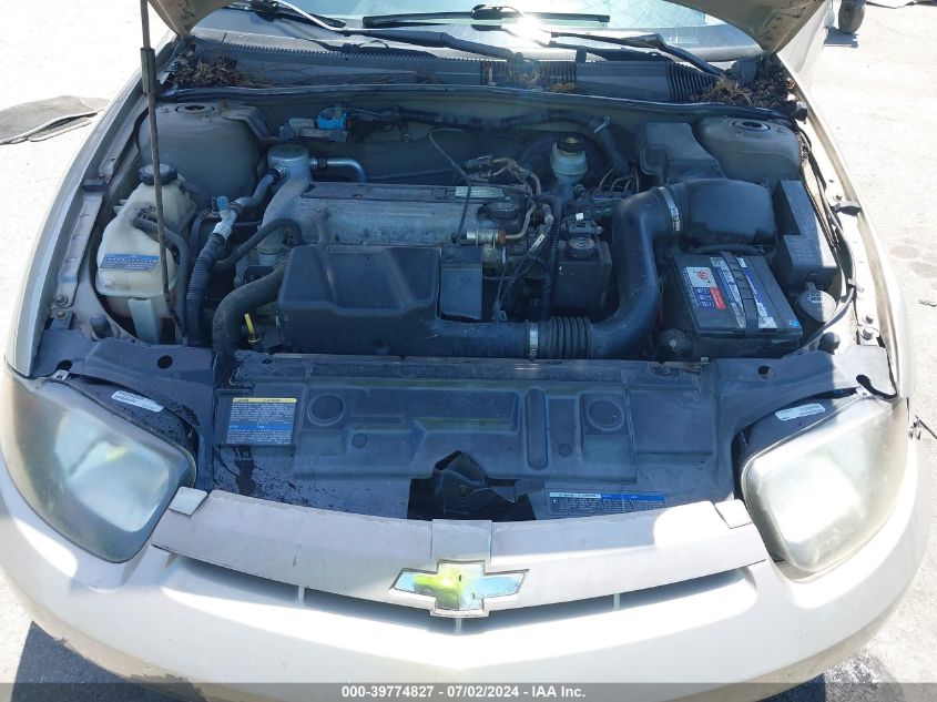 2005 Chevrolet Cavalier VIN: 1G1JC52F257110310 Lot: 39774827