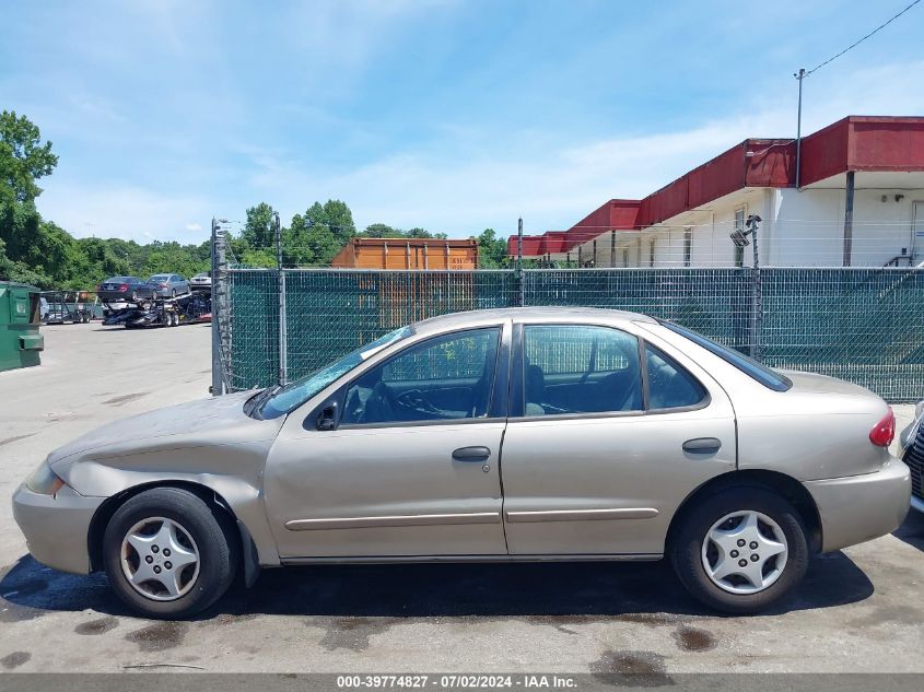 2005 Chevrolet Cavalier VIN: 1G1JC52F257110310 Lot: 39774827