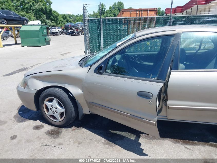 2005 Chevrolet Cavalier VIN: 1G1JC52F257110310 Lot: 39774827