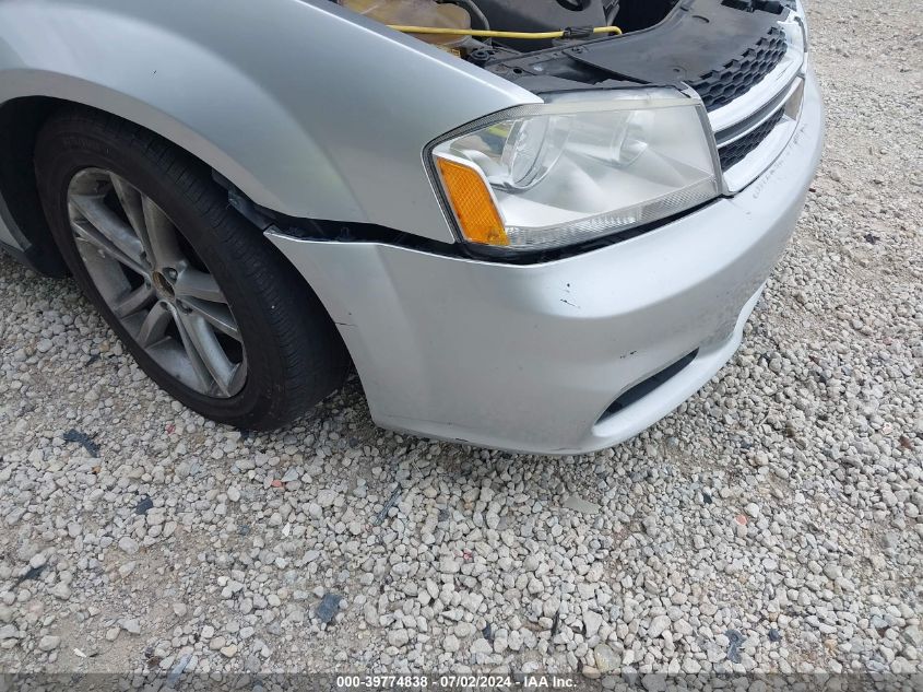 2012 Dodge Avenger Sxt VIN: 1C3CDZEG2CN264487 Lot: 39774838