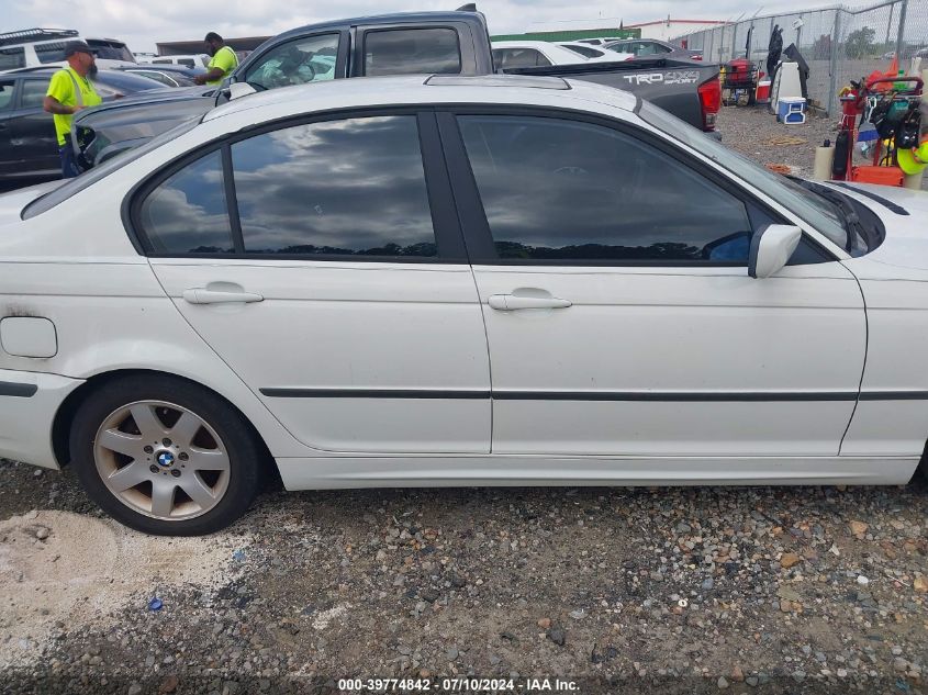 2004 BMW 325I VIN: WBAEV33474KR27933 Lot: 39774842