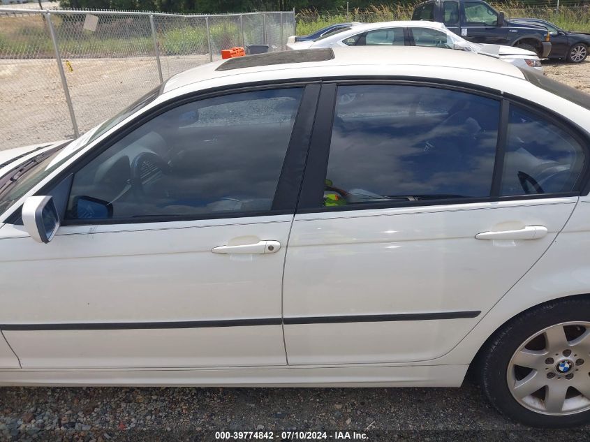 2004 BMW 325I VIN: WBAEV33474KR27933 Lot: 39774842