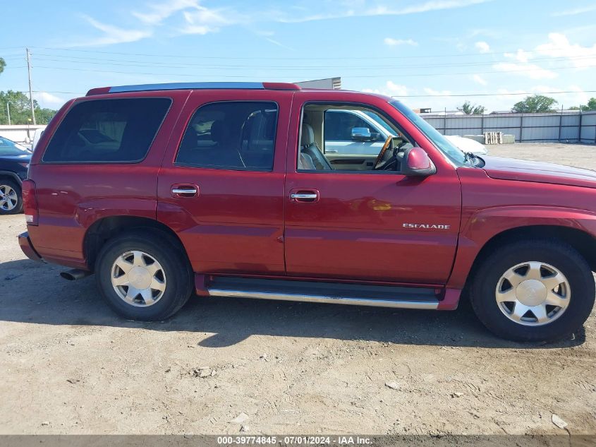 2002 Cadillac Escalade Standard VIN: 1GYEC63T52R104594 Lot: 39774845