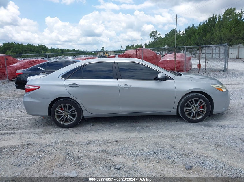 2016 Toyota Camry Se VIN: 4T1BF1FK0GU507114 Lot: 39774857