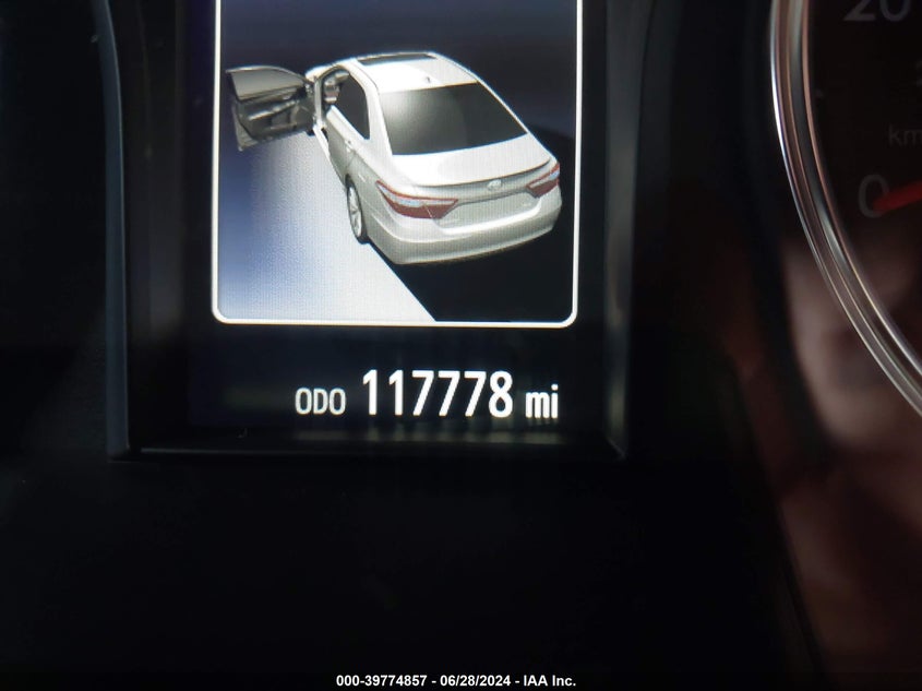 2016 Toyota Camry Se VIN: 4T1BF1FK0GU507114 Lot: 39774857