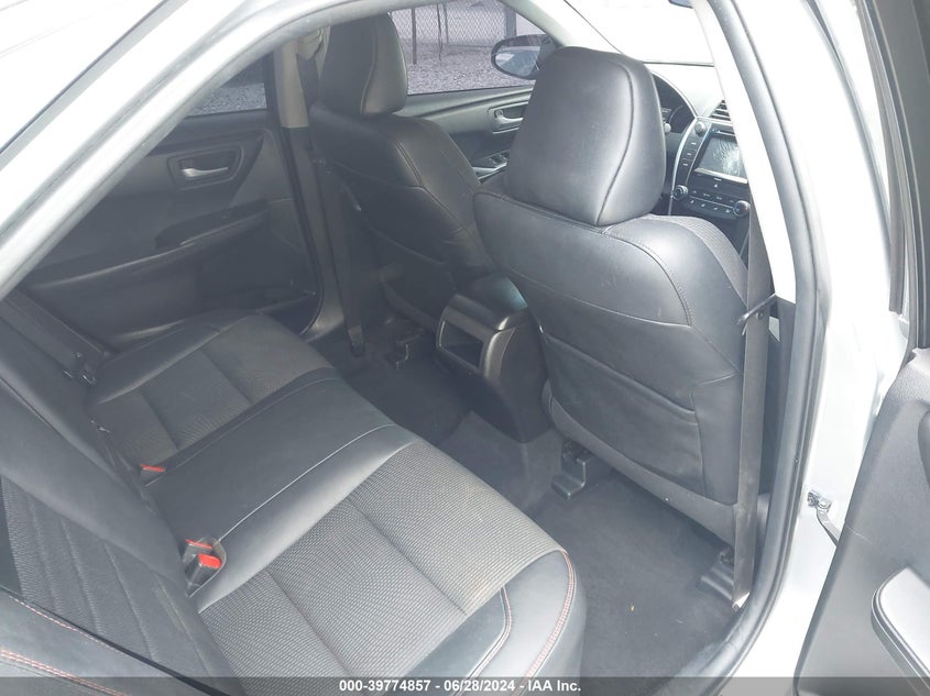 2016 Toyota Camry Se VIN: 4T1BF1FK0GU507114 Lot: 39774857