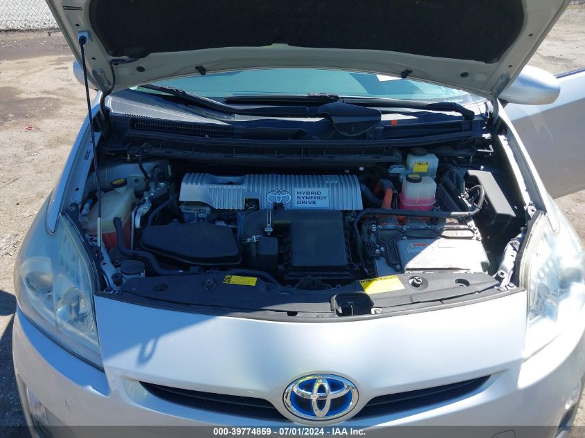 2010 Toyota Prius Ii VIN: JTDKN3DU0A0127681 Lot: 39774859