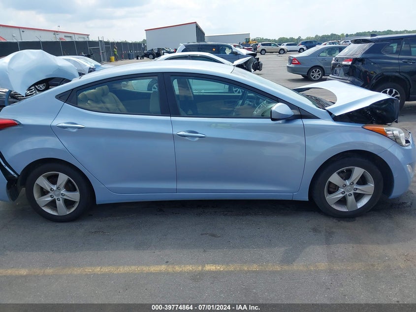 2012 Hyundai Elantra Gls (Ulsan Plant) VIN: KMHDH4AE4CU176697 Lot: 39774864