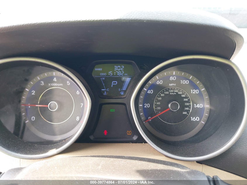 2012 Hyundai Elantra Gls (Ulsan Plant) VIN: KMHDH4AE4CU176697 Lot: 39774864