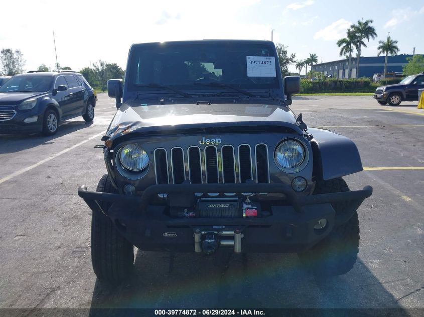 2016 Jeep Wrangler Unlimited Sahara VIN: 1C4BJWEG4GL309428 Lot: 39774872