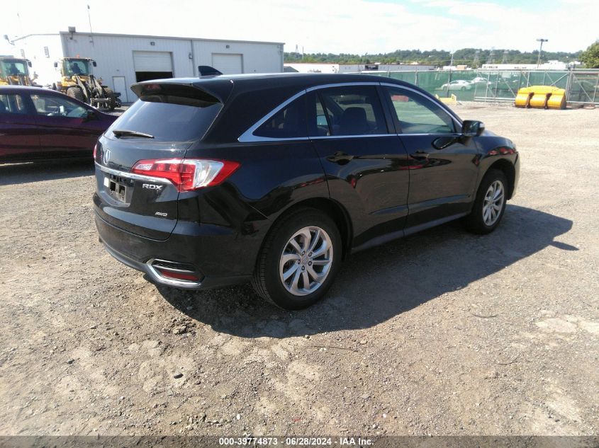 2016 Acura Rdx Technology Acurawatch Plus Packages/Technology Package VIN: 5J8TB4H59GL029571 Lot: 39774873