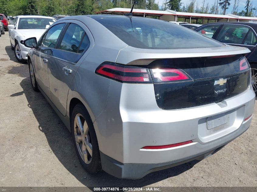 2012 Chevrolet Volt VIN: 1G1RB6E49CU112818 Lot: 39774876