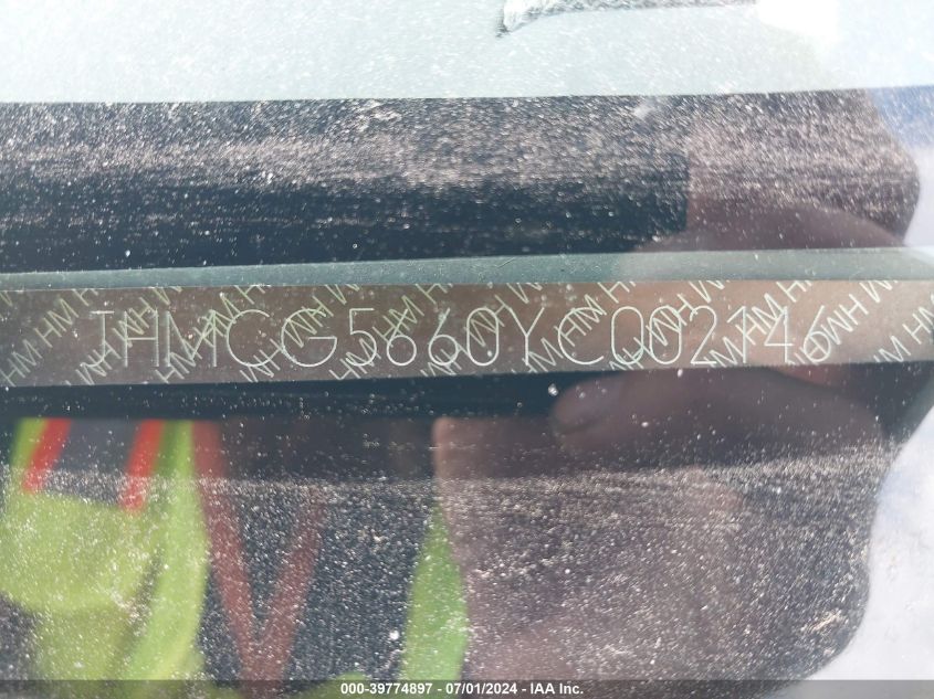 2000 Honda Accord 2.3 Ex VIN: JHMCG5660YC002146 Lot: 39774897