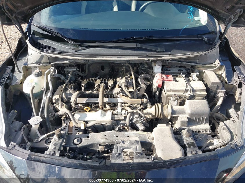 2021 Nissan Versa Sv Xtronic Cvt VIN: 3N1CN8EV5ML884272 Lot: 39774906