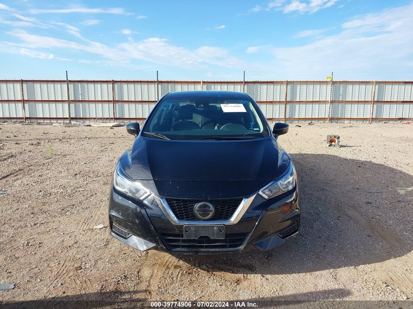 2021 Nissan Versa Sv Xtronic Cvt VIN: 3N1CN8EV5ML884272 Lot: 39774906