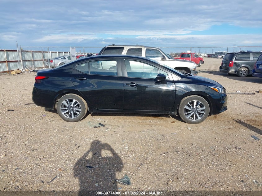 2021 Nissan Versa Sv Xtronic Cvt VIN: 3N1CN8EV5ML884272 Lot: 39774906