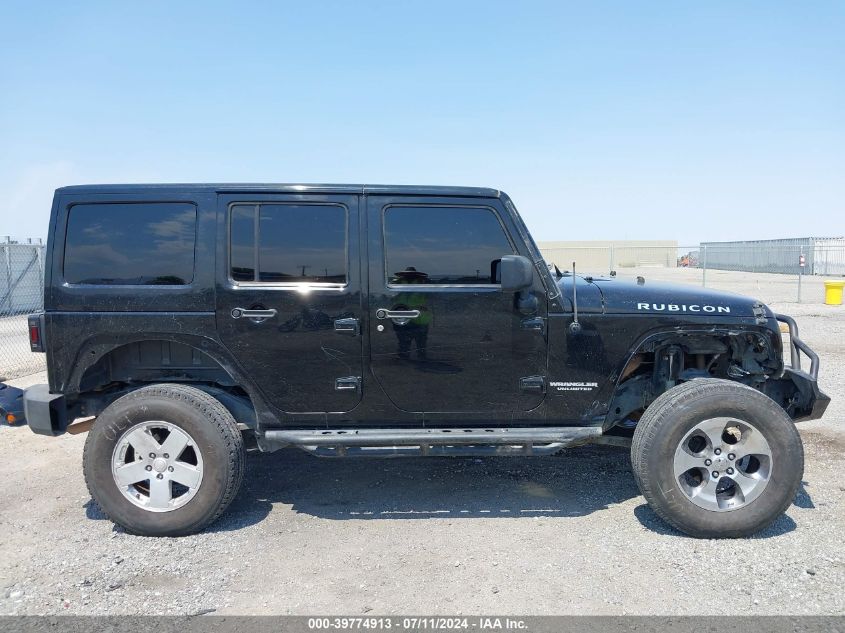 2012 Jeep Wrangler Unlimited Rubicon VIN: 1C4BJWFG6CL112950 Lot: 39774913