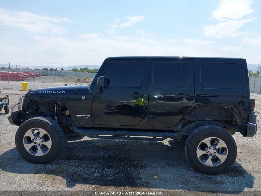 2012 Jeep Wrangler Unlimited Rubicon VIN: 1C4BJWFG6CL112950 Lot: 39774913